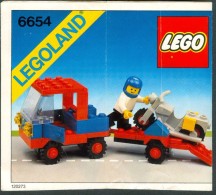 LEGO - 6654 INSTRUCTION MANUAL - Original Lego 1983 - Vintage - Cataloghi