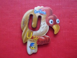 Magnet Danone  Gervais Urubu Lettre U - Letters & Digits