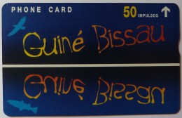 GUINEA-BISSAU - Fauna Expo 98 - Guine Bissau - Guine Telecom - 803L - 50 Impulsos - Mint - Guinée-Bissau