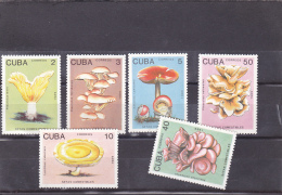 #126   MUSHROOMS, MNH**, 1989, CUBA. - Nuevos