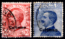 Italia-F01205 - Egeo - Calino  - 1912: Sassone N. 3, 5 (o) Used - Privo Di Difetti Occulti - Egeo (Calino)