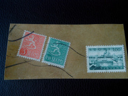RRR SUOMI 0.10/3/1 FINLAND LION RECOMMENDET PACKAGE-LETTRE ON PAPER COVER SEAL - Storia Postale