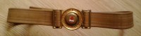 ROMANIA-PIONEER SCHOOL BELT AND BUCKLE,COMPLETE,COMUNIST PERIOD - Other & Unclassified