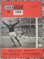 LABDARÚGÁS VB SZÁM MAGYARORSZÁG-BRAZÍLIA 3:1, 1966 - Livres