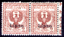 Italia-F01229 - Egeo - Lipso 1912: Sassone N. 1 (++) MNH - Privo Di Difetti Occulti - Aegean (Lipso)