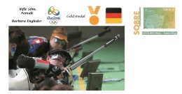 Spain 2016 - Olympic Games Rio 2016 - Gold Medal Rifle Female Germany Cover - Sonstige & Ohne Zuordnung