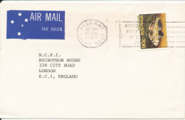 Australia Cover Sent Air Mail To England Welland 10-7-1985 Single Stamp - Storia Postale