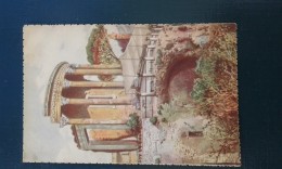 Carte Postale Ancienne De Rome: Peinture Temple Bella Sibilla - Transports