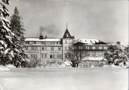 Oberhof In Thüringen - S/w FDGB Erholungsheim Glückauf 2 - Oberhof