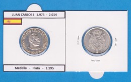 ESPAÑA  /   JUAN CARLOS I    MEDALLA  PLATA/SILVER    1.995   SC/UNC      DL-11.866 - Sonstige & Ohne Zuordnung