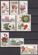 Romania Flowers 1965 Mi#2442-2451 Mint Never Hinged - Nuevos