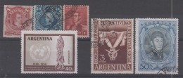 ARGENTINE - 5 Timbres Obli + 1 Timbre* - Gebraucht