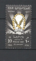 Egitto     1965   Police Day Hinged  Yvert 640 - Usati