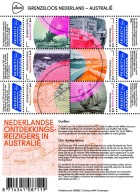 Nederland  2016  Grenzeloos Nederland - Australie  A Ontdekkingsreizigers       Vel Postfris/mnh - Ongebruikt