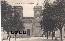 DEPT 47 : Lavardac , L église - Lavardac