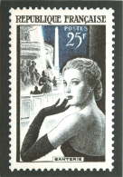 Reproduction Du Timbre «Ganterie» Yv 1020 De 1955 - Neuve - Briefmarken (Abbildungen)