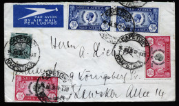 A4126) UK South Africa Cover From Capetown 07/16/35 To Königsberg / Germany - Lettres & Documents