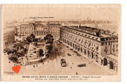 09333-LE-ITALIE-GRAND HOTEL ROMA E ROCCA CAVOUR-TORINO-Fratelli Cernuschi - Bars, Hotels & Restaurants