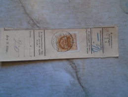 D138769 Hungary  Parcel Post Receipt 1939   CINKOTA - Postpaketten