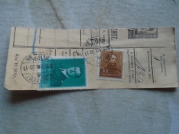 D138870  Hungary  Parcel Post Receipt 1939  Stamp  HORTHY    - VASZAR - Pacchi Postali