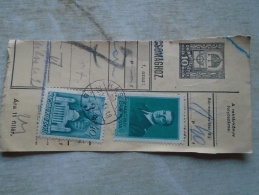 D138876  Hungary  Parcel Post Receipt 1939  Stamp  HORTHY    - KASSA - Parcel Post