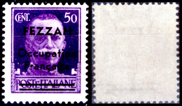 Italia-F01456 - Fezzan: Occupazione Francese 1943: Sassone N. 1 (++) MNH - Privo Di Difetti Occulti. - Fezzan & Ghadames