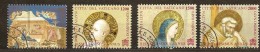Vatican Vatikaan Yvertnr 1209-12 (°) Used Cote 8 Euro Noel Kerstmis 2000 - Used Stamps