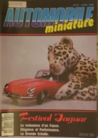 AUTOMOBILE MINIATURE - N.47 - AVRIL 1988 - JAGUAR - France