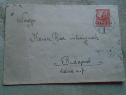 D138929 Hungary Cover Szeged - Budapest  Kaiser Risa  1932 - Briefe U. Dokumente
