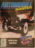 AUTOMOBILE MINIATURE - N.91 DECEMBRE 1991 - PACKARD 1-48 VICTORIA 1912 FRANKLIN MINT - France