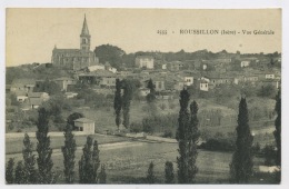 CPA:  38 - ROUSSILLON - VUE GENERALE - Roussillon