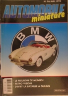 AUTOMOBILE MINIATURE - N.96 - MAI 1992 - BMW 507 1/18 REVELL - France