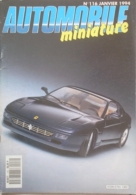 AUTOMOBILE MINIATURE - N.116 - JANVIER 1994 - FERRARI 456 GT 2+2 1/18 B-BURAGO - France