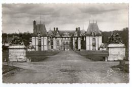 CPA 94    CHATEAU DE GROS BOIS      FACADE PRINCIPALE - Chateau De Grosbois