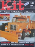 KIT - MODELLBAU - N.1/87 JANUAR 1987 - FORD LN 8000 SPAZZANEVE 1/25 AMT/ERTL - Germany