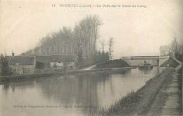 45 - DORDIVES - Pont Sur Le Canal Du Loing - Dordives