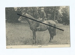 CPA - Les Sports - Nos Jockeys - LANE  (cheval ) - Paardensport