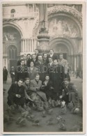 Cca 1930 A Budapesti Labdarúgó Alszövetség (BLASZ) Válogatott Velencében,... - Sonstige & Ohne Zuordnung