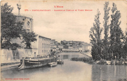 11-CASTELNAUDARY- PASSERELLE CIBELLE ET VIEUX MOULIN (PENICHE) - Castelnaudary