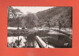 * CPSM Photo..dépt 22..GOUAREC  :  Le Canal à  Bon Repos   : Voir Les 2 Scans - Gouarec