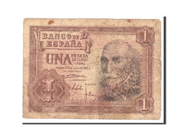 Billet, Espagne, 1 Peseta, 1953, 1953-07-22, KM:144a, TB - 1-2 Peseten