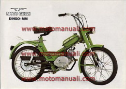 Moto Guzzi Dingo 50 MM 1975 Depliant Originale Genuine Brochure Prospekt - Motoren