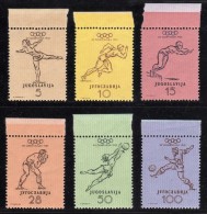 1952 - Yugoslavia - JJOO De Helsinsky - Sc. 359-364 - MNH - YU-052 - 01 - Sommer 1952: Helsinki