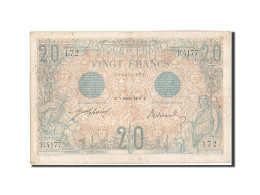 Billet, France, 20 Francs, 20 F 1905-1913 ''Bleu'', 1913, 1913-02-07, TTB - 20 F 1905-1913 ''Bleu''
