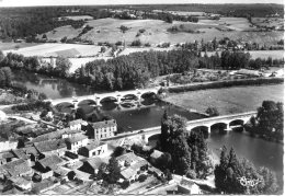 Lussac-les-Châteaux. Vue Aérienne Des Ponts Sur La Vienne. - Lussac Les Chateaux