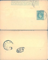 TRINIDAD, Edward VII ½d Wrapper To Holland, Interesting Arrival Postmarks On Back, Fine - Trinidad Y Tobago