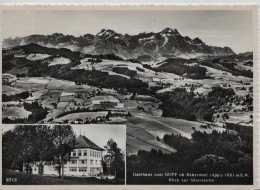 Gasthaus Zum Gupf Ob Rehetobel (App.) 1081 M.ü.M. - Blich Zur Säntiskette - Foto Gross 9713 - Rehetobel