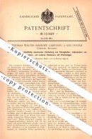 Original Patent - Alfred Charles Rice In Daybrook B. Nottingham , 1899 , Bet Up Fuse For Bicycles , Bicycle , Fahrrad !! - Autres & Non Classés