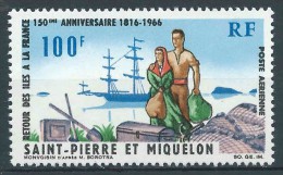 St Pierre Et Miquelon - Retour Des Iles à La France - PA N° 36 - Neuf * - MLH - Ungebraucht