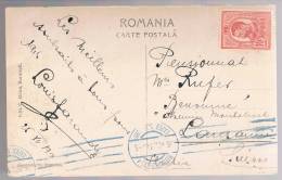 Romenia, 1914, For Lausanne - Briefe U. Dokumente